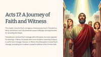 Acts 17: A Journey of Faith and Witness