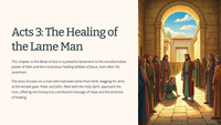 Acts 3: The Healing of the Lame Man