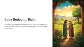 Boaz Redeems Ruth 4