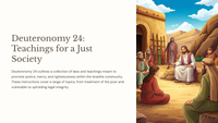 Deuteronomy 24: Teachings for a Just Society