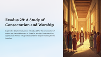 Exodus 29: A Study of Consecration and Worship