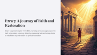 Ezra 7: A Journey of Faith and Restoration