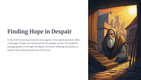 Lamentations 3 - Finding Hope in Despair