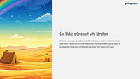 GFG Curriculum- Grade 1-Term 1 – Week 7 - God Makes a Covenant with Abraham