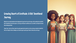 Daily Devotions #3 - “People to Be Thankful For”