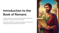 Romans 15 - Introduction to the Book of Romans