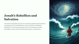 Jonah 2 - Jonah's Rebellion and Salvation