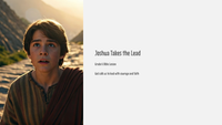 GoFindGod Curriculum - Grade 6-  Term 1 – Week 1 - Joshua Takes the Lead