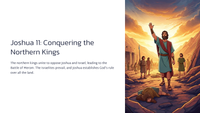 Joshua 11: Conquering the Northern Kings