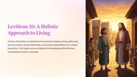 Leviticus 20: A Holistic Approach to Living