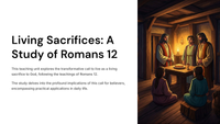 Living Sacrifices: A Study of Romans 12