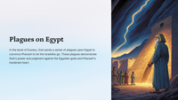 Exodus 9 - Plagues on Egypt