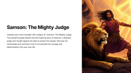 Judges 16 -Samson: The Mighty Judge