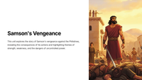 Samson's Vengeance - Judges 15