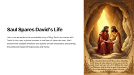 1 Samuel 24 - Saul spaar Dawid se lewe