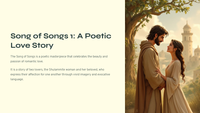 Song of Songs 1: A Poetic Love Story