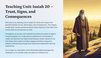 Isaiah 20 – Trust, Signs, and Consequences