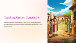 Teaching Unit on Genesis 34