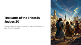 The Battle of the Tribes in Judges 20