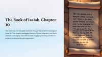 The Book of Isaiah, Chapter 10