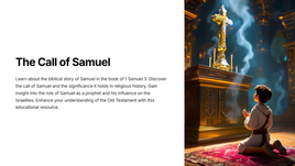 1 Samuel 3 - The Call of Samuel