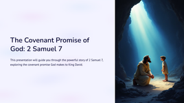 Die Verbondsbelofte van God: 2 Samuel 7