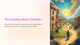 The Creation Story of Genesis 1