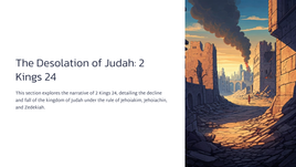 The Desolation of Judah: 2 Kings 24