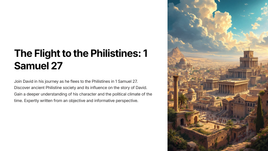 The Flight to the Philistines: 1 Samuel 27