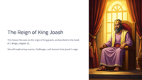 2 Kings 12 - The Reign of King Joash