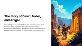 1 Samuel 25 - The Story of David, Nabal, and Abigail