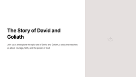 Introduction to 1 Samuel 17 - The Story of David and Goliath