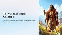 The Vision of Isaiah: Chapter 4