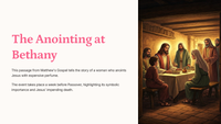 Matthew 26:1-14 - The Anointing at Bethany