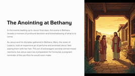 John 12:1-50 -The Anointing at Bethany