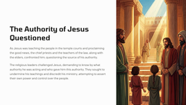 Luke 20:1-19 - The Authority of Jesus Questioned