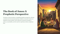 The Book of Amos 1: A Prophetic Perspective