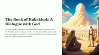 Habakkuk 2 - The Book of Habakkuk: A Dialogue with God