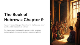 The Book of Hebrews: Chapter 9