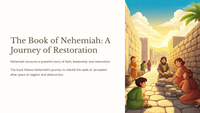 Nehemiah 9 - The Book of Nehemiah: A Journey of Restoration