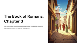 The Book of Romans: Chapter 3