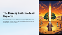 The Burning Bush: Exodus 3 Explored