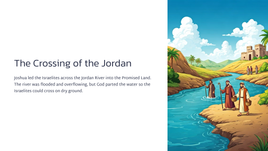 Joshua 3 - The Crossing of the Jordan