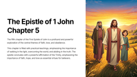 The Epistle of 1 John Chapter 5