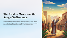 The Exodus 15: Moses and the Song of Deliverance