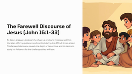 The Farewell Discourse of Jesus (John 16:1-33)