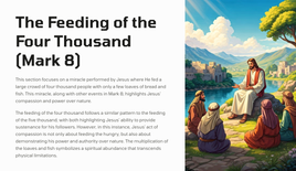 The Feeding of the Four Thousand (Mark 8)