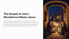 John 3 - The Gospel of John: Nicodemus Meets Jesus