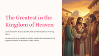 Matthew 18:1-20 - The Greatest in the Kingdom of Heaven