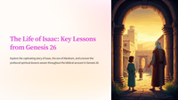 The Life of Isaac: Key Lessons from Genesis 26